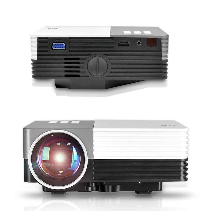 Pyle Home Theater Projector 150 Lumens Portable Projector with Remote Included