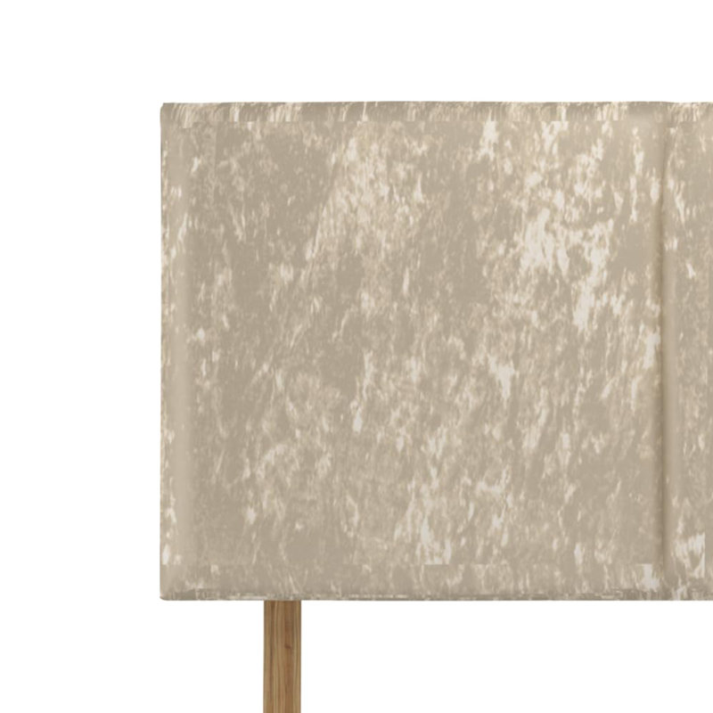 Beriguette King Upholstered Headboard, Crushed Champagne