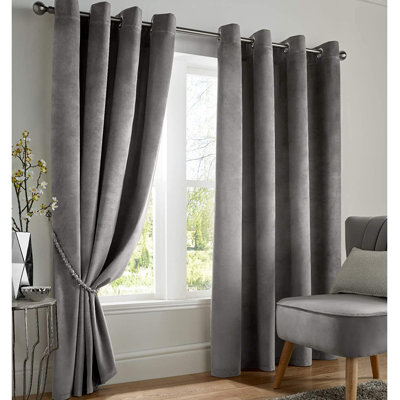Liev Polyester Eyelet Room Darkening Thermal Curtains