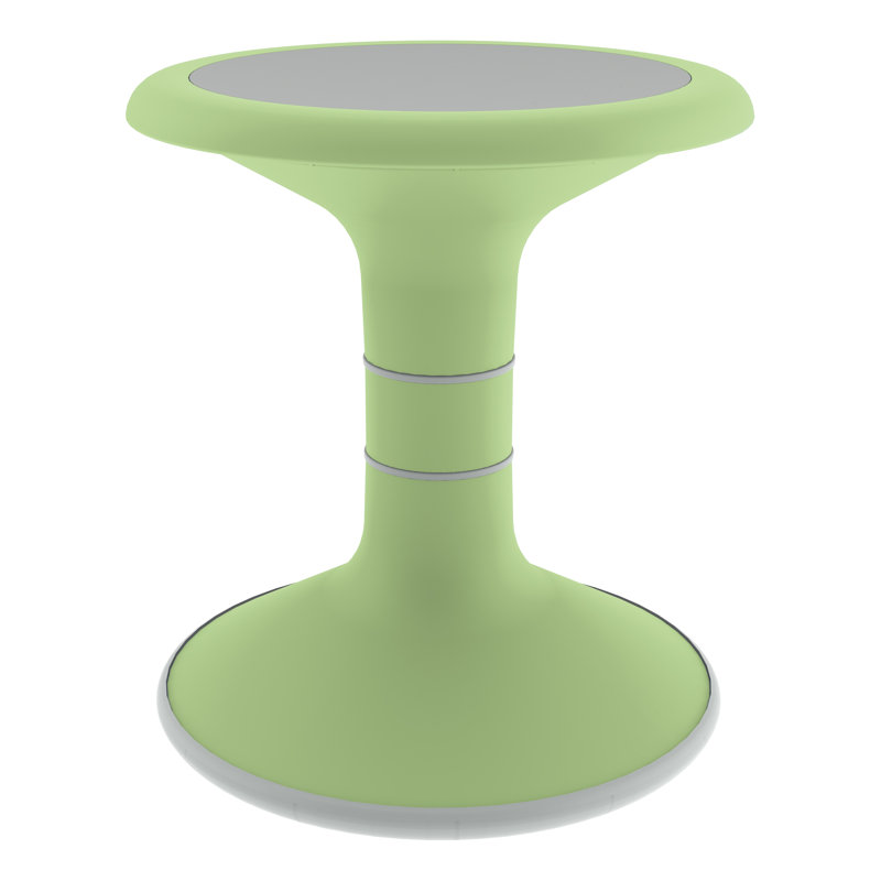 Tabouret Crossen Classroom, H 14 po, Vert