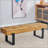 Versatile And Sturdy 59" Dining Bench For Various Settings