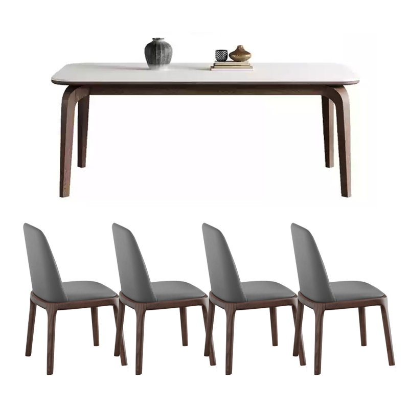 Ensemble de table de salle à manger Modern, H 29,52 po x L 70,86 po x l 35,43 po