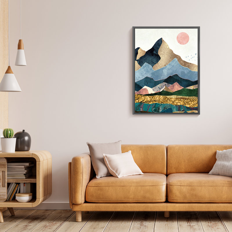 Print, 16" H x 12" W x 1.5" D, Black