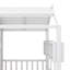 Lit en bois avec couchette Kaljonka, conception moderne pour enfants avec tablette de rangement-587625478-587625477