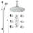 10 Inch Stainless Steel Shower System with Thermostatic Valve and Handheld Spray