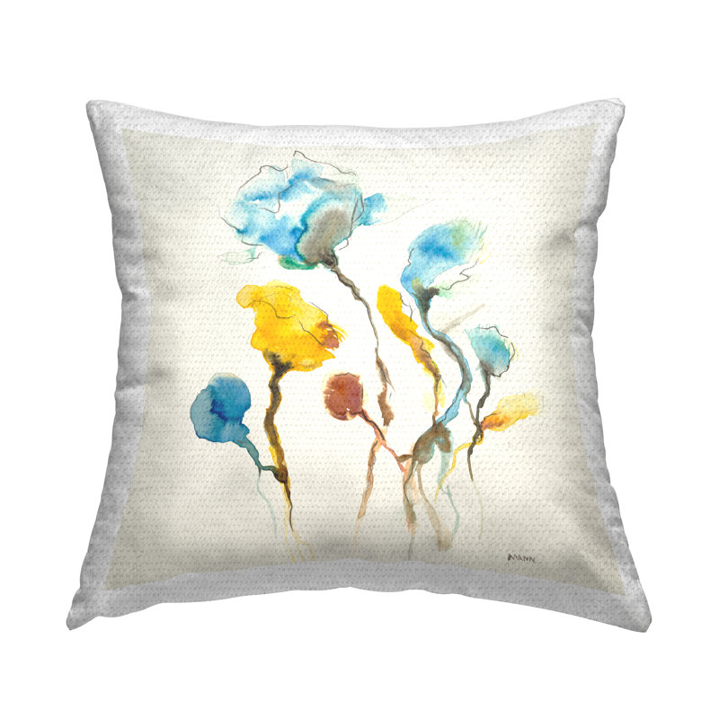Housse et insert de coussin décoratif en polyester pour intérieur / extérieur par Patti Mann