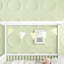 Lit simple à baldaquin avec clôture, garde-corps, blanc