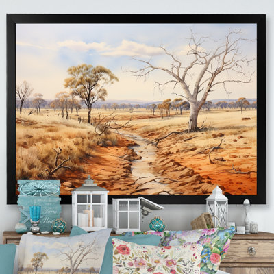 Paysage australien australien I - Australie, art mural