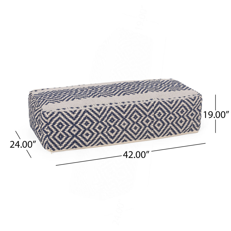 Pouf rectangulaire Juniper （UNIQUEMENT OTTOMAN)