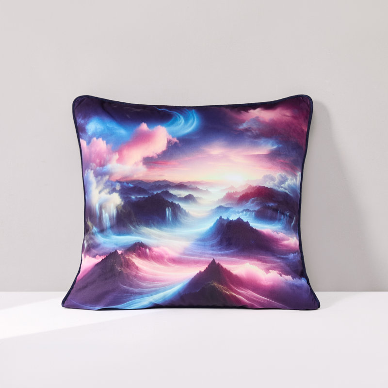Coussin Mesmeric Mountains 20 po x 20 po