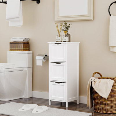 11.8'' W x 31'' H x 11.8'' D FreeStanding Bathroom Cabinet