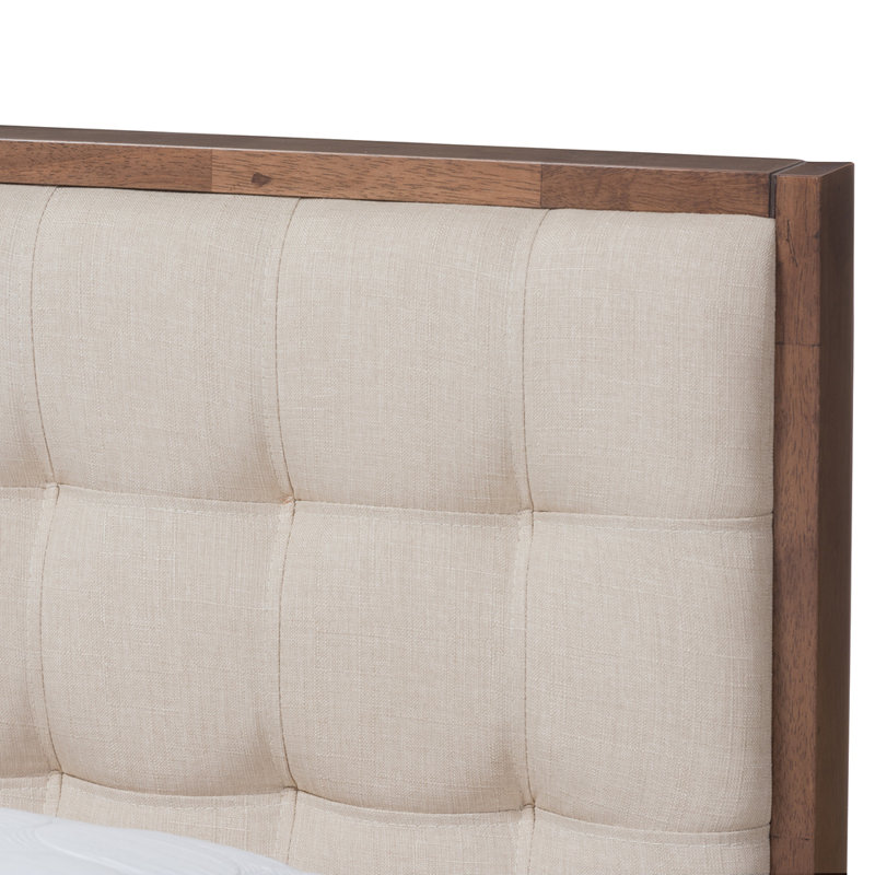 Lit plateforme tapissier Southwick, Grand