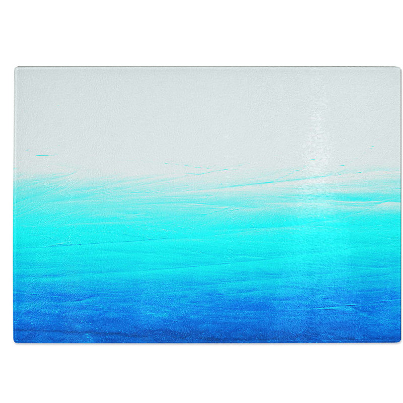 Tempered Glass Shades Chopping Board, 39 cm W x 28.5 cm L
