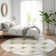Premium Machine Washable Prisco Green Rug