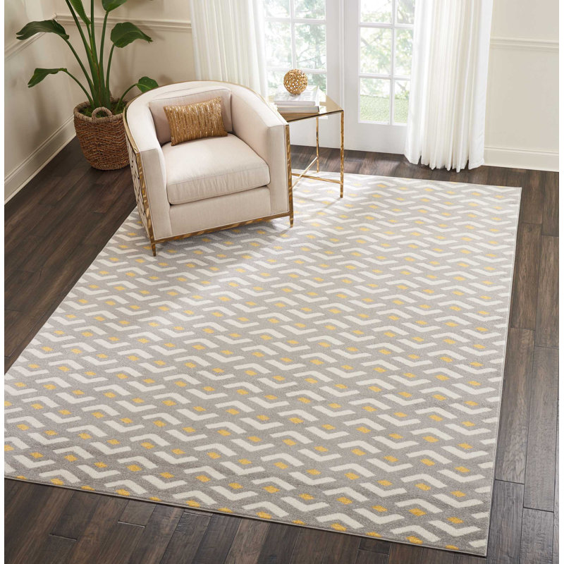Jon-Michael Geometric Indoor Rug, Rectangle 8' x 10'