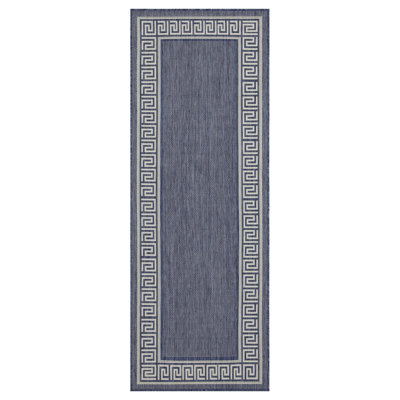 Earth GC_NTL1003 Black Indoor/Outdoor Area Rug