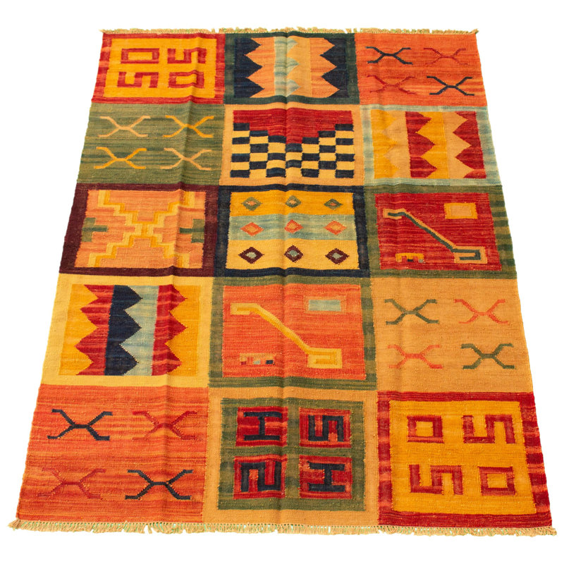 Wool Patchwork Indoor Rug