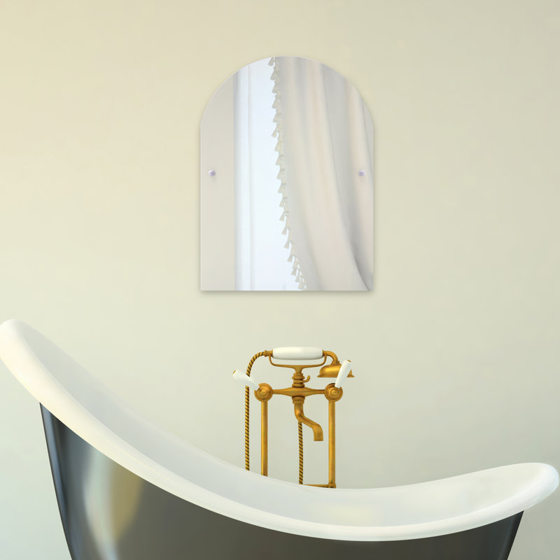 Miroir d'appoint Marchmont, Blanc mat