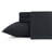 Pointehaven 180 GSM Cotton Heather Charcoal Flannel Deep Pocket 4 pc Sheet Set, Full-118486935-118486943