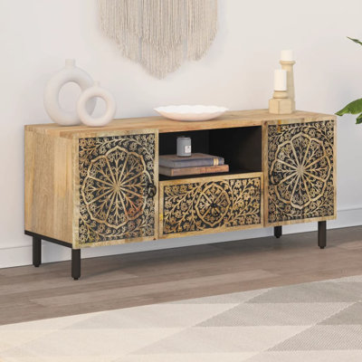 Enassiri Unfinished TV Stand for TVs up to 50"