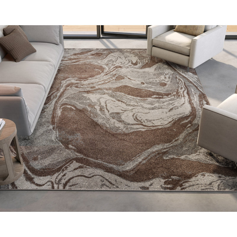 Casper Performance Abstract Indoor Rug, Rectangle 9'10" x 13'2"