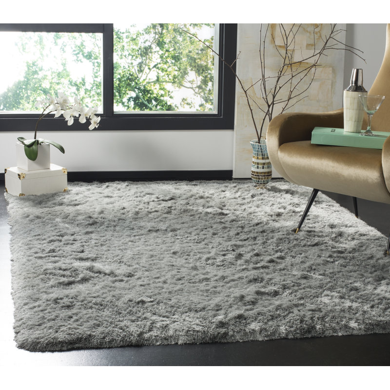 Tapis sauge touffeté à la main Cimah, Rectangle 3 pi x 5 pi