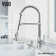 Edison 19 H 1-handle Pull-Down 2-Function Sprayer Kitchen Faucet and Soap Dispenser