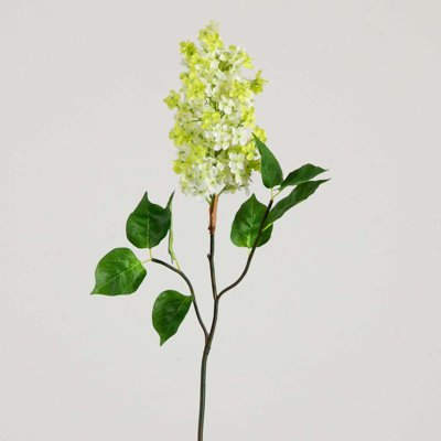 36 po Tiges de fleurs de lilas artificielles, ensemble de 3