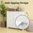 Hidden Laundry Hamper Cabinet,Tilt-Out Laundry Storage Cabinet