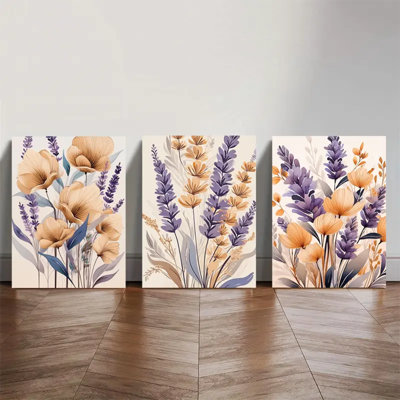 3 Piece Wrapped Canvas Print