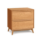 Catalina 2 - Drawer Solid Wood Nightstand
