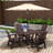 Geoff 4 - Person Patio Dining Set with Square Table-1211470211