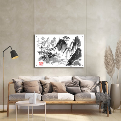 Cascade' by Pechane, Acrylic Glass Wall Art