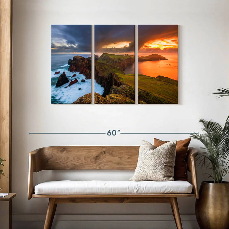 Gillard Madeira Island Cliff, H 28 po x l 45 po
