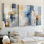 ABSTRACT Series Dxli - Toile tendue sur mesure - 3 pièces-117254119
