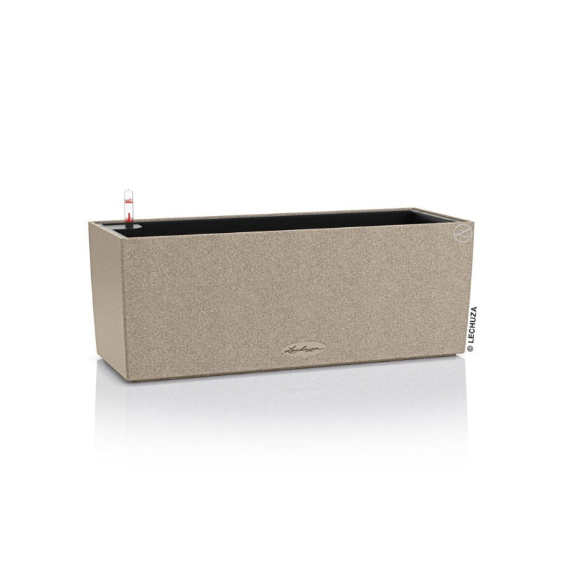 Balconera Window Box Planter, 19 cm H x 50 cm W x 19 cm D, Sand Beige