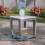 4-Piece Weather-Resistant HDPE Adirondack Chair With Side Table-800901474