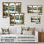 «Window View To Lake», art mural en acrylique Lake House Cottage-1457983110