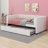 Upholstered Velvet Daybed with Trundle Bed-211599906
