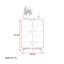Commode d'appoint moderne et luxueuse