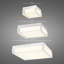 Plafonnier encastré à DEL Box Box pour une utilisation intérieure / extérieure, diffuseur carré en acrylique, 3-CCT, à intensité variable-119307569-119307562