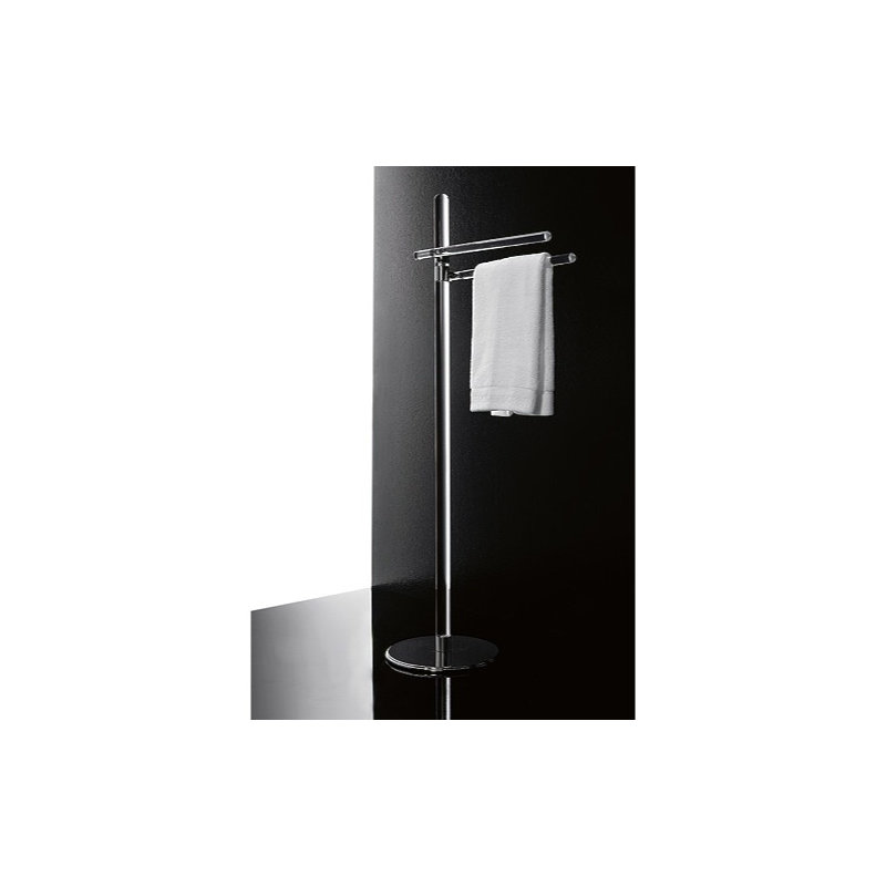 Porte-serviettes autoportant Orchidea, Chrome