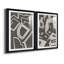 Abstract Maze III - ensemble de 2 impressions encadrées-776806900-776806903