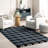 Denton Country Plaid Wool Fringe Area Rug-1045659504
