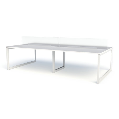 Benching & Partition Desks You'll Love | Wayfair