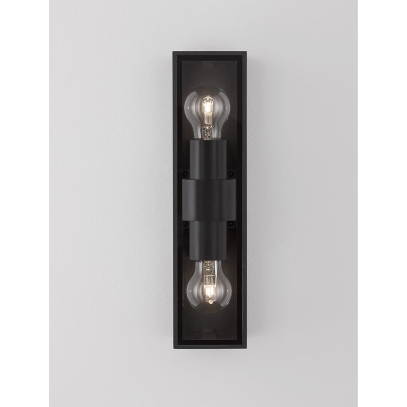 Black 2 - Bulb Outdoor Bulkhead Light