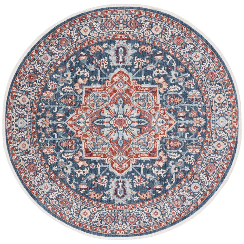 Lauren Ralph Lauren Performance Oriental Rug, Round 6'7"