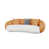 White/Orange
