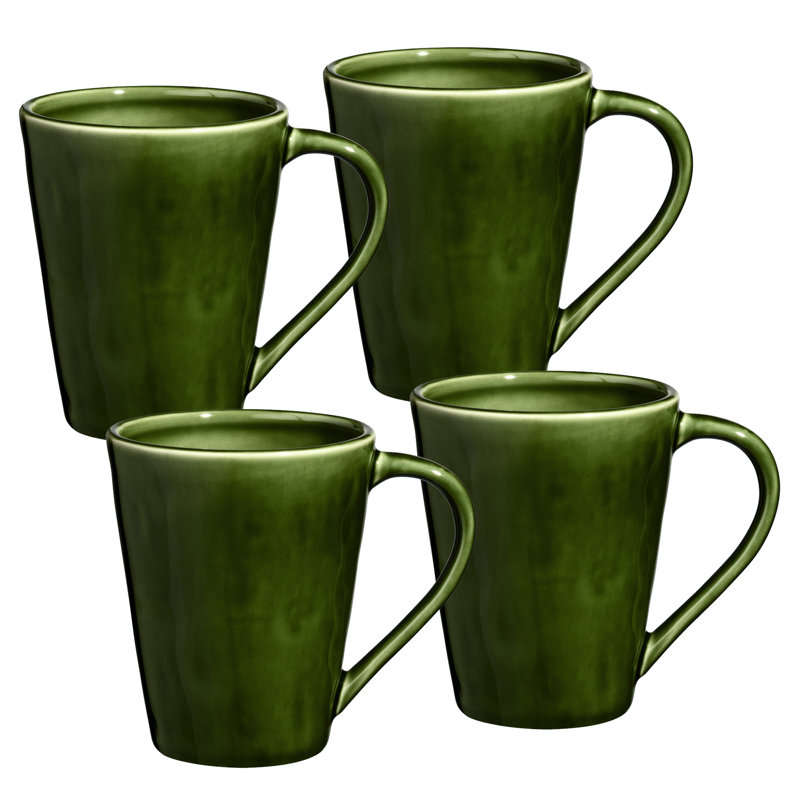 Ensemble de 4 tasses Verde