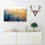 Fog over the Forest in Abstract - Wrapped Canvas-55315059